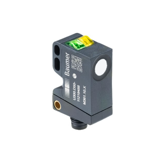 Baumer Ultrasonic Distance Measuring Sensors U300.D50-DPMJ.72N