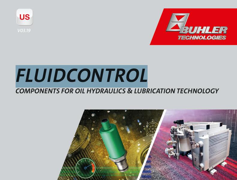 Buhler Technologies Fluid control Catalog