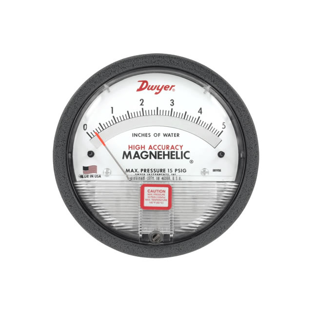 Dwyer Series 2000 Magnehelic® Differential Pressure Gages 2060