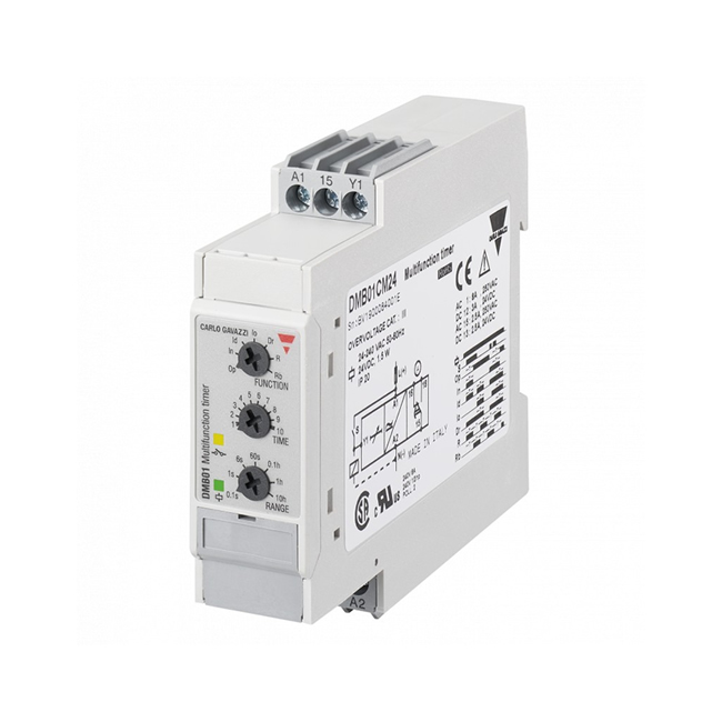 CARLO GAVAZZI DMB01DM24 SIGNAL 2 relays