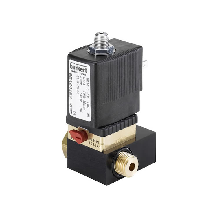 Burkert 6014-278662 Universal 3-way Solenoid Valve