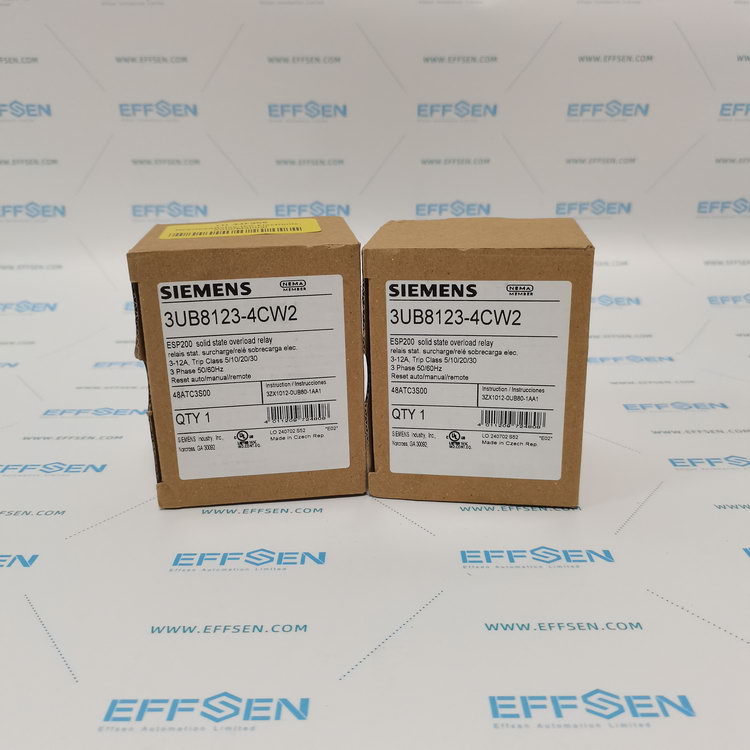 SIEMENS 3UB8123-4CW2 Solid state overload relay