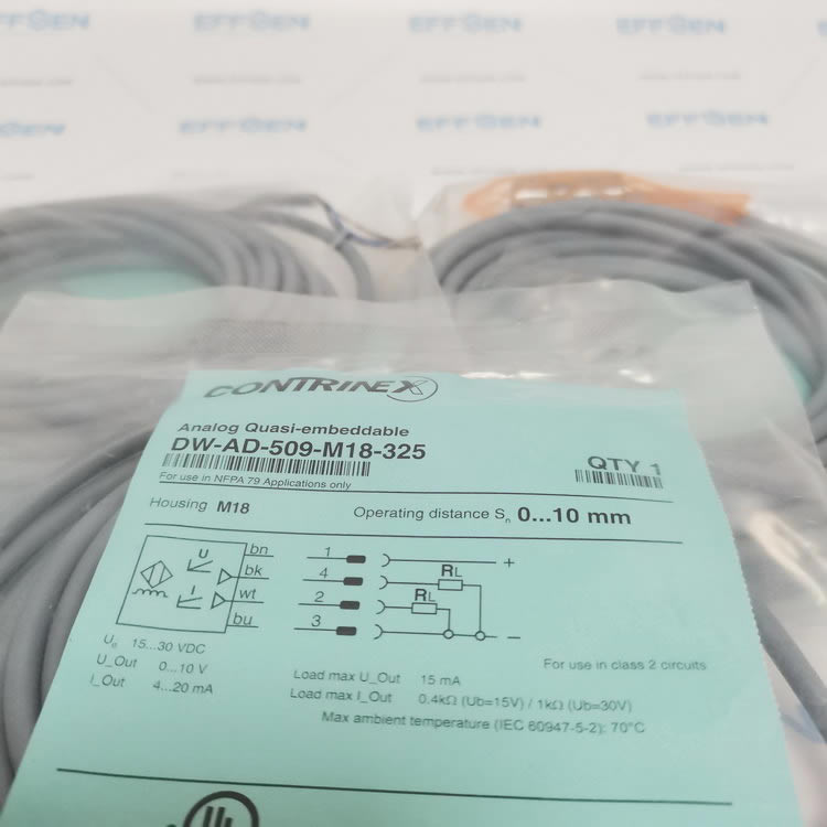 Contrinex DW-AD-509-M18-325 Inductive Proximity Sensor