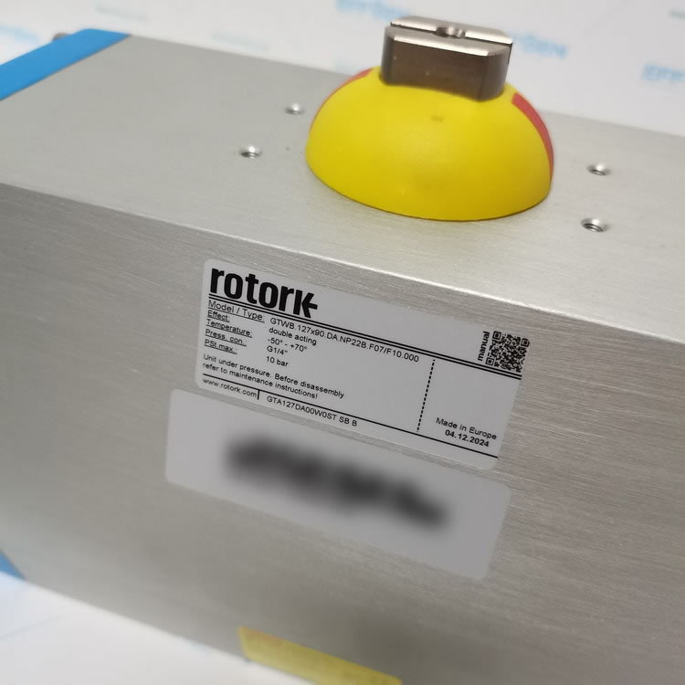rotork GTWB.127x90.DA.NP22B.F07/F10.000 Pneumatic actuator