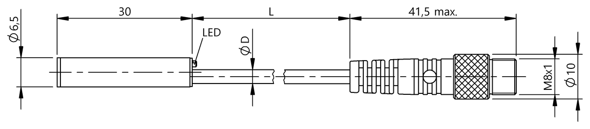 Inductive proximity switches and proximity sensors