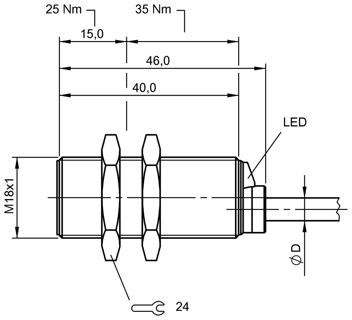 Inductive proximity switches and proximity sensors
