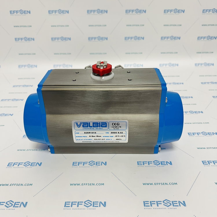 VALBIA SR85 S.02 Spring return pneumatic actuator