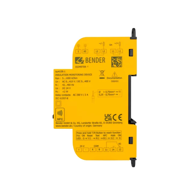bender iso415r-2 Insulation monitoring ungrounded systems