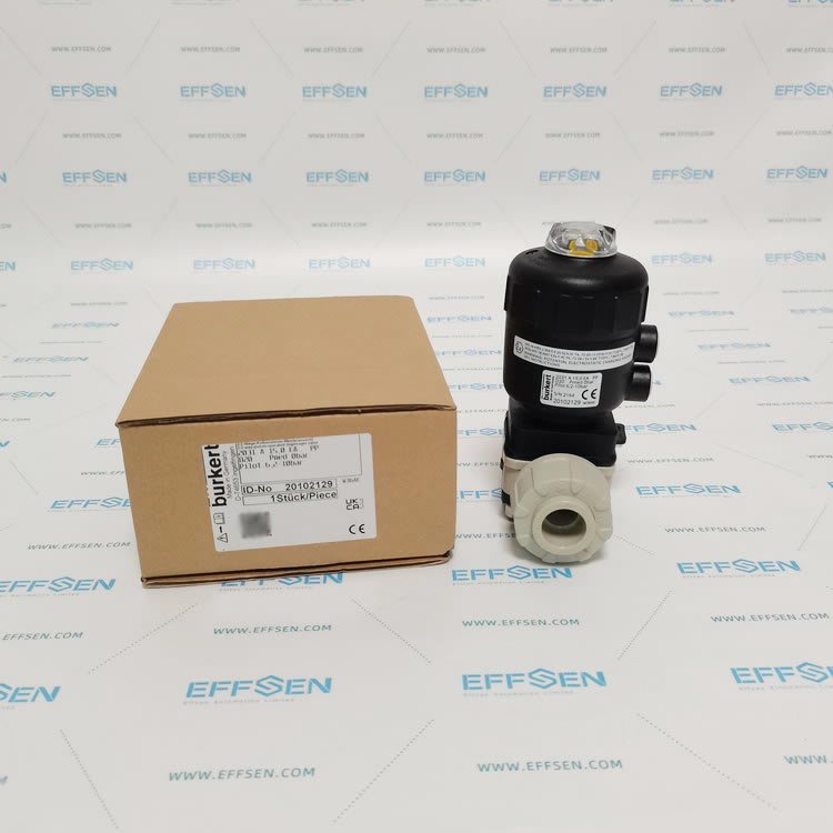 Burkert Type2031 20102129 2/2 way diaphragm valve with pneumatic plastic actuator