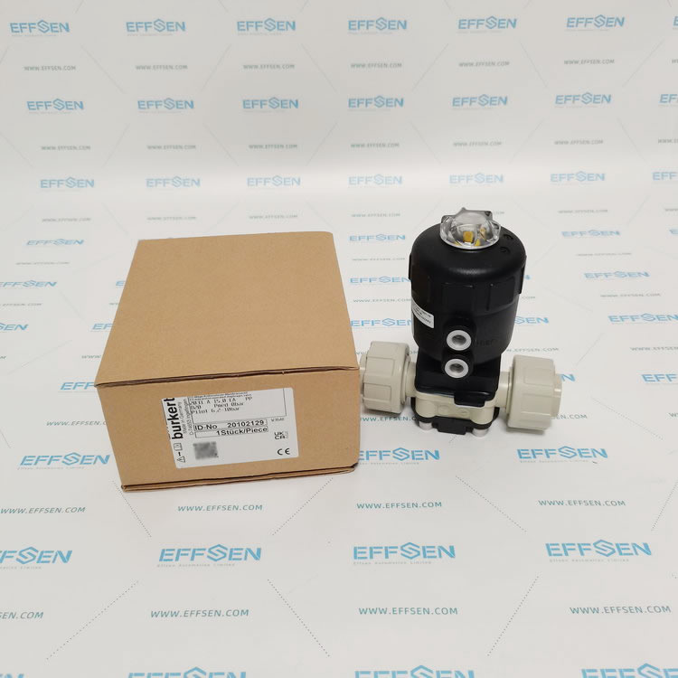 Burkert Type2031 20102129 2/2 way diaphragm valve with pneumatic plastic actuator