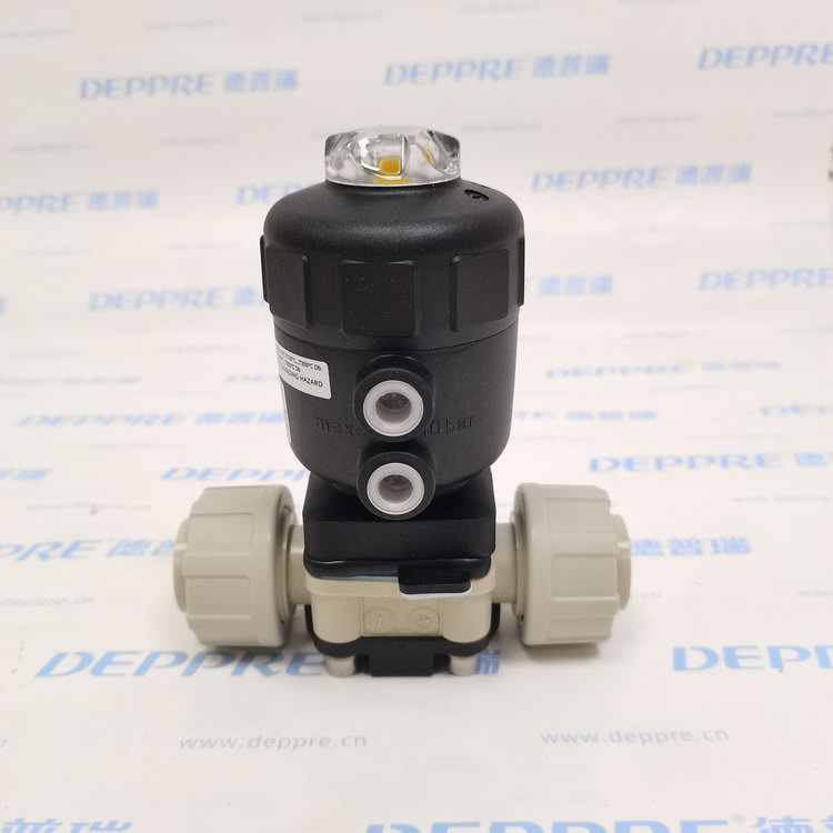 Burkert Type2031 20102129 2/2 way diaphragm valve with pneumatic plastic actuator