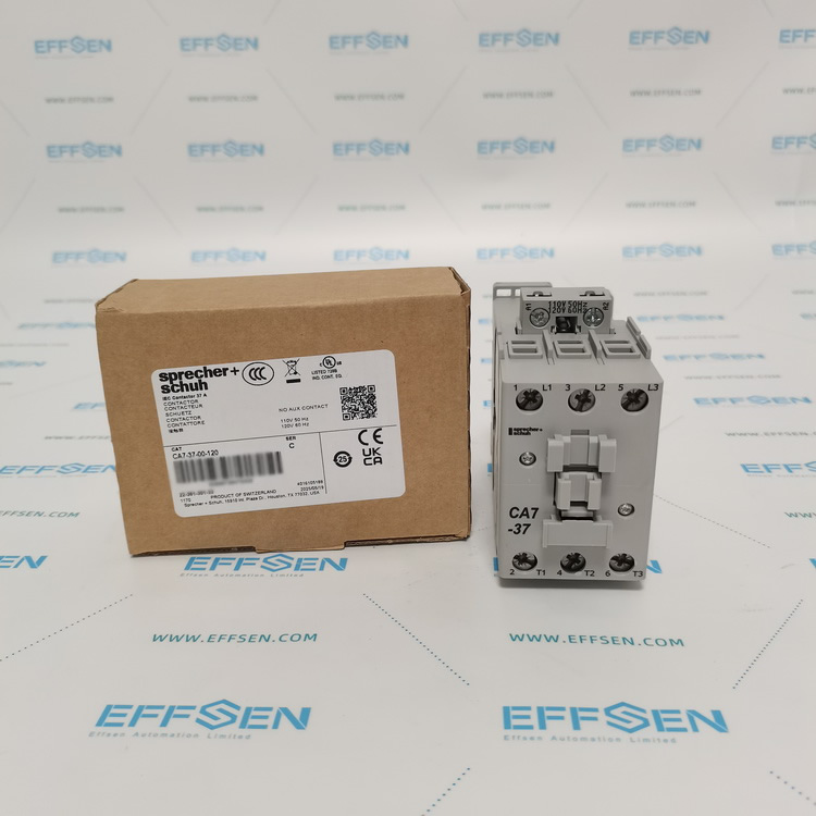 Sprecher+Schuh CA7-37-00-120 Non-Reversing 3-Pole Contactor