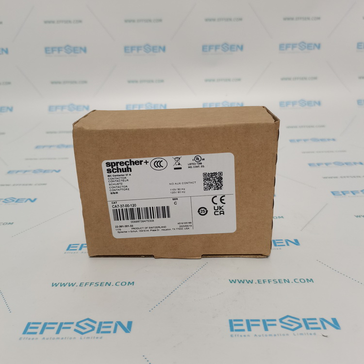 Sprecher+Schuh CA7-37-00-120 Non-Reversing 3-Pole Contactor