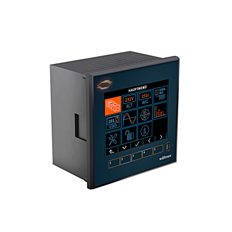 Schrack SI370100 Power analyzer for front panel installation