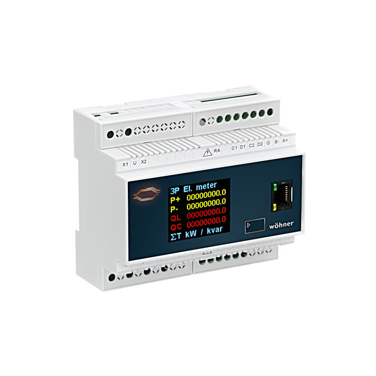 Schrack SI370200 Power analyzer for DIN rail, 24V