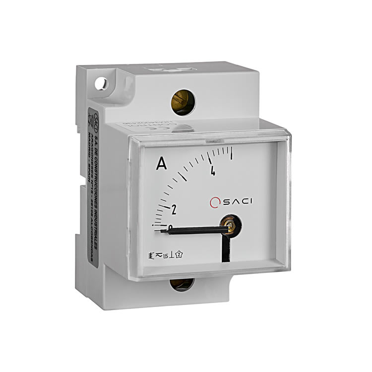Schrack MGSCA005 SACI EC5VR 45x52.5 ammeter direct, series installation, 0-5A