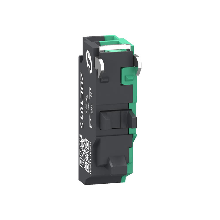 Schneider ZBE1015 Contact module, Harmony XB4 / XB5, plug-in terminal, 1 NO