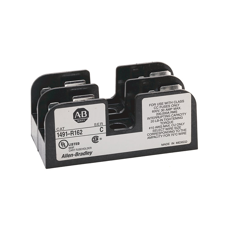Allen-Bradley 3 Pole 600V 30 A Fuse Block 1491-R169