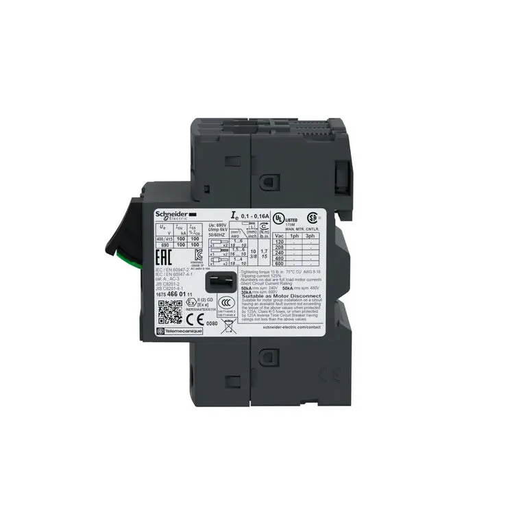Schneider Electric TeSys GV2 Thermal-magnetic circuit breaker