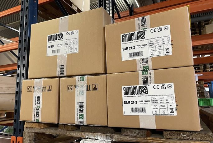 SIMACO SAM2, SAM21 e BW standard available in stock