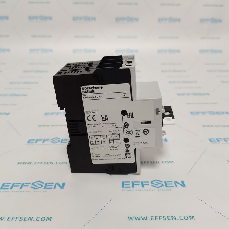 Sprecher+Schuh KTB9-40H-2.5A Motor Circuit Controllers