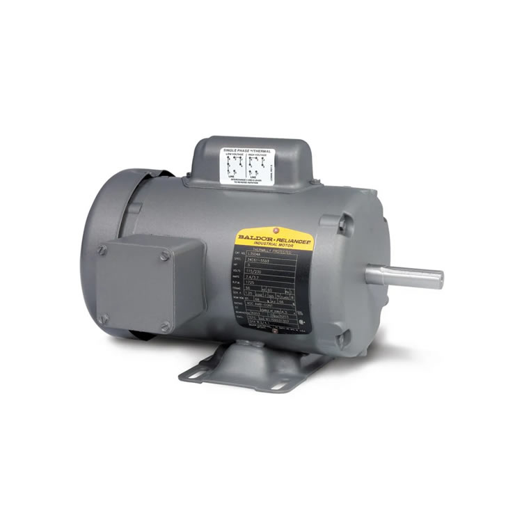Baldor L3506-50 0.55 KW 2850 rpm RPM 56 TEFC Single-Phase 110/220 V 50 Hz Motor