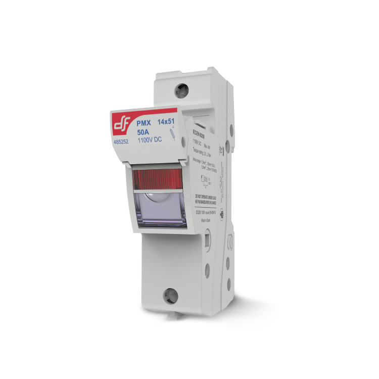 DF Electric PMX-14×51 PV fuse holder 1100V DC