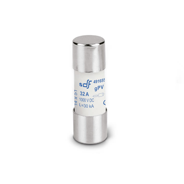 DF Electric 14×51 gPV Cylindrical fuse link 1100V/1000V DC
