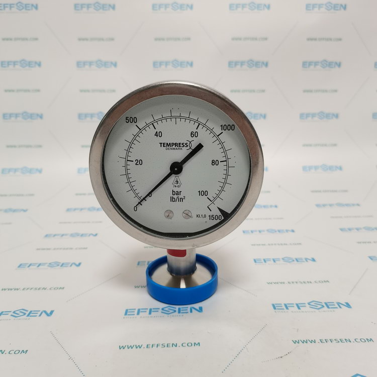 TEMPRESS A33 DN100 0-100bar+lb/in2 Pressure Gauge