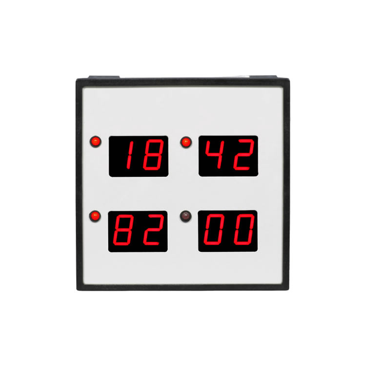 GS Industrie-Elektronik DSA20 quad LED display for panel mountin