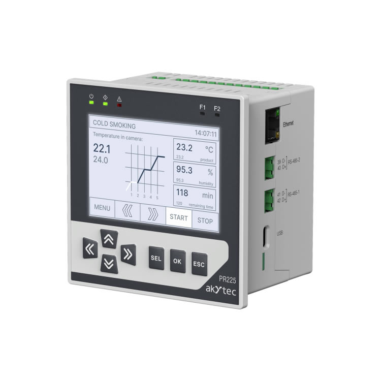 akYtec PR225.24.2.2 Panel-mounted Ethernet Graphic IPS LCD controller