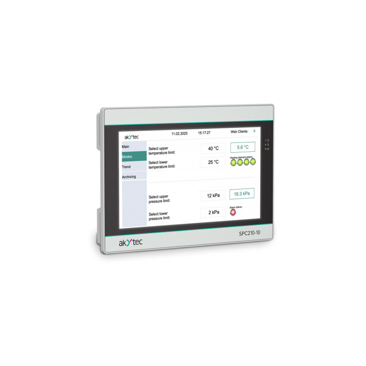 akYtec SPC210-07 Touchscreen Programmable Controllers