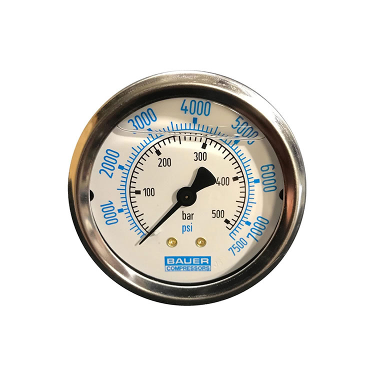 Bauer Kompressoren GAG-0009W  Pressure gauge