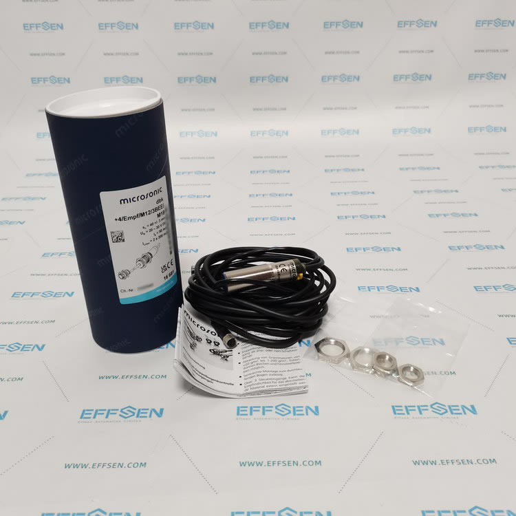microsonic dbK+4/M12/3BEE/M18 E+S Ultrasonic Sensor