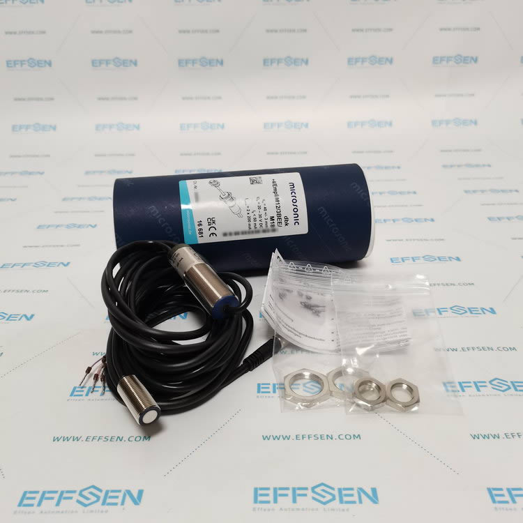 microsonic dbK+4/M12/3BEE/M18 E+S Ultrasonic Sensor