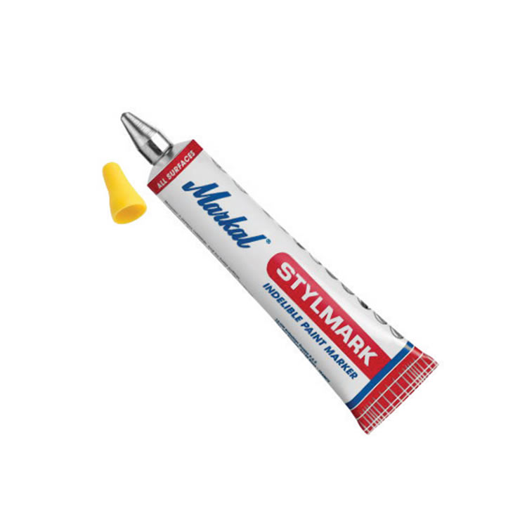 Markal StylMark 50 ml Ball Paint Marker 096653 - Yellow