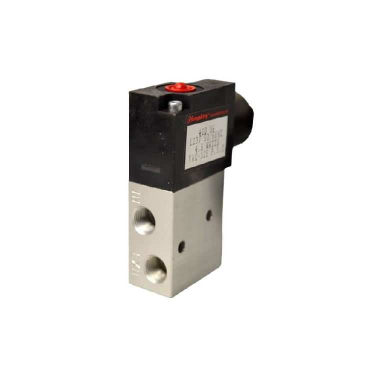 Humphrey 410 39 24VDC Direct Solenoid 4 way Pneumatic Valve