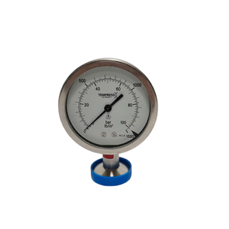 TEMPRESS A33 DN100 0-100bar+lb/in2 Pressure Gauge