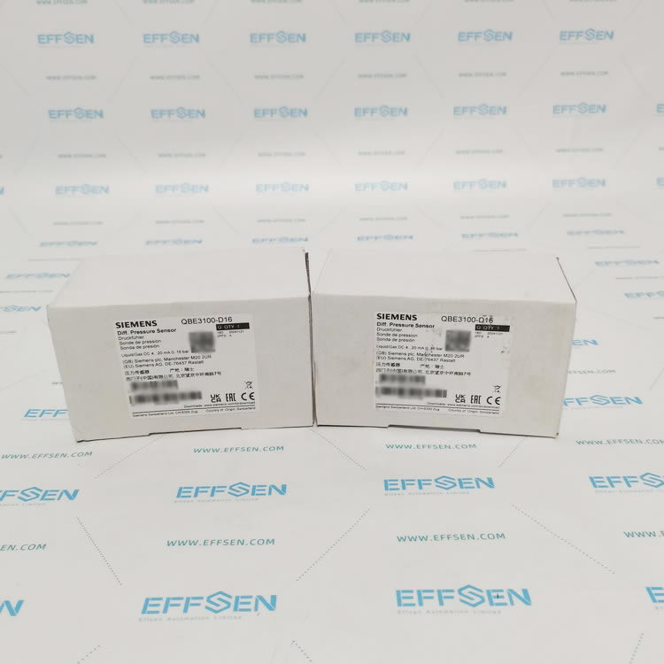 Siemens QBE3100-D16 Differential pressure sensor