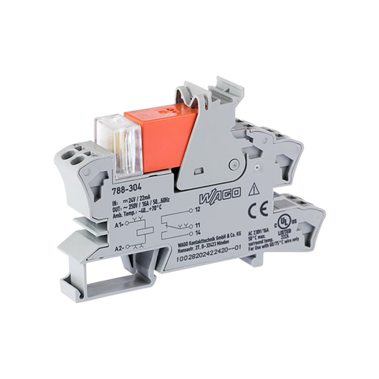 WAGO 788-304  788 Series Relay Module