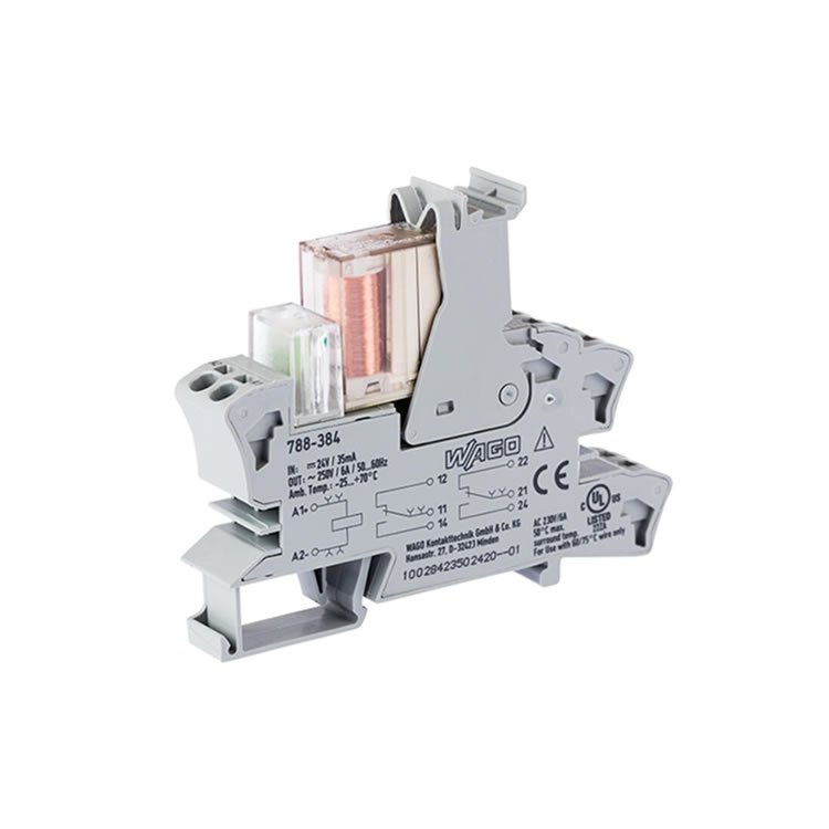WAGO 788-384  Relay Module