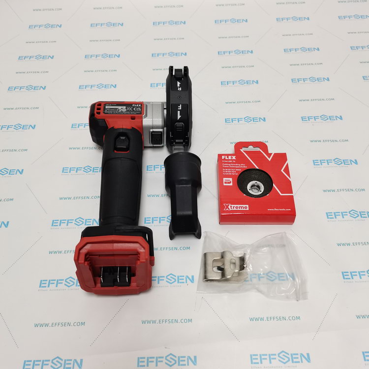 FLEX Cordless 12 V mini angle grinder LBE 76 12-EC Set