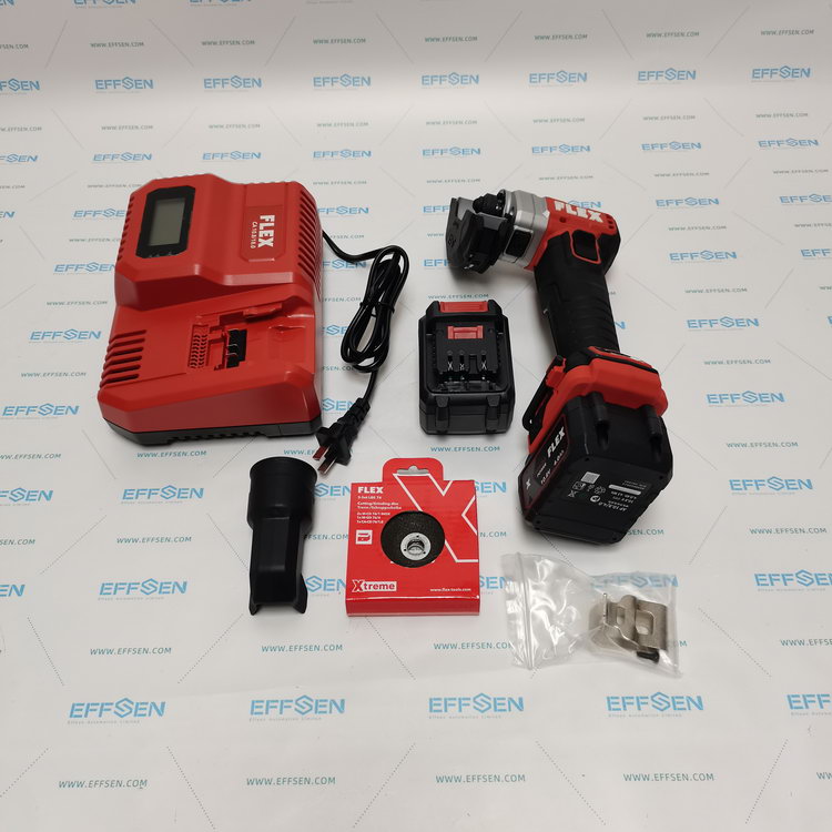 FLEX Cordless 12 V mini angle grinder LBE 76 12-EC Set