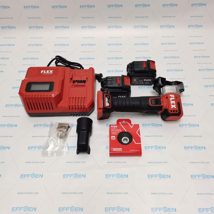 FLEX Cordless 12 V mini angle grinder LBE 76 12-EC Set