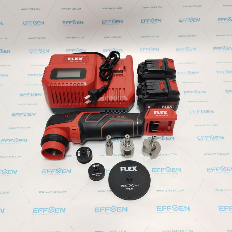 FLEX smart cordless polisher PXE 80 10.8-EC SET