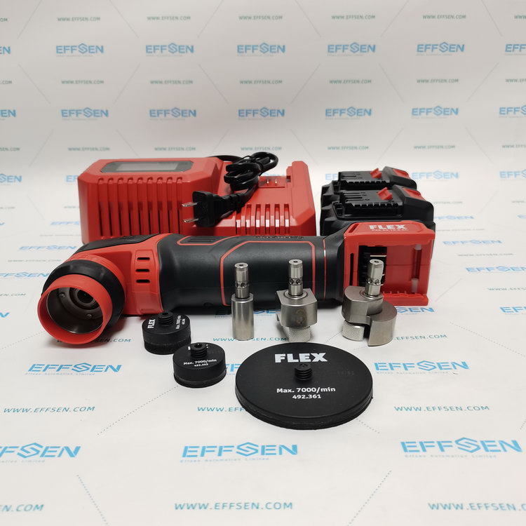 FLEX smart cordless polisher PXE 80 10.8-EC SET