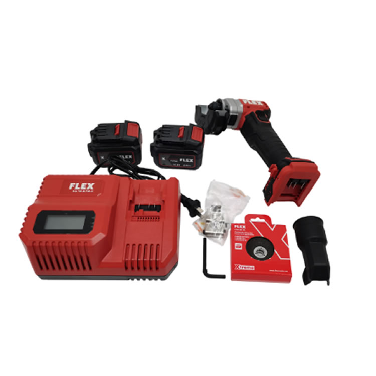 FLEX Cordless 12 V mini angle grinder LBE 76 12-EC Set