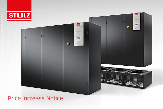 Price Increase Notice for Stulz Products