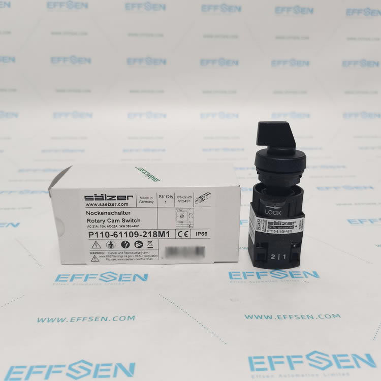 Salzer P110-61109-218M1 Rotary cam switch