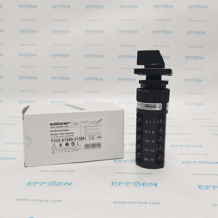 Salzer P220-61089-219M1 Rotary cam switch